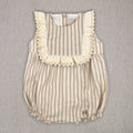Romper 'Rayas Camel'