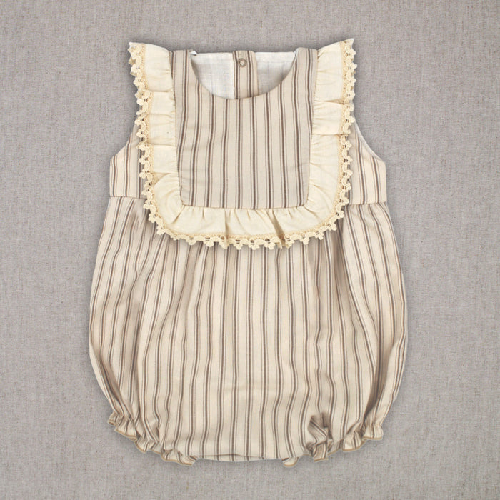 Romper 'Rayas Camel'