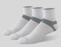 Saucony Inferno Cushion Quarter 3-pack Socks