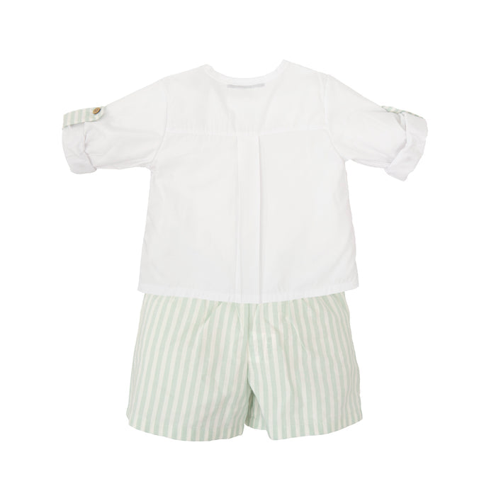 Short Set Gladiolo Long Sleeve- 2pc