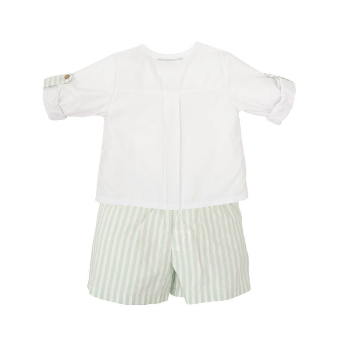 Short Set Gladiolo Long Sleeve- 2pc