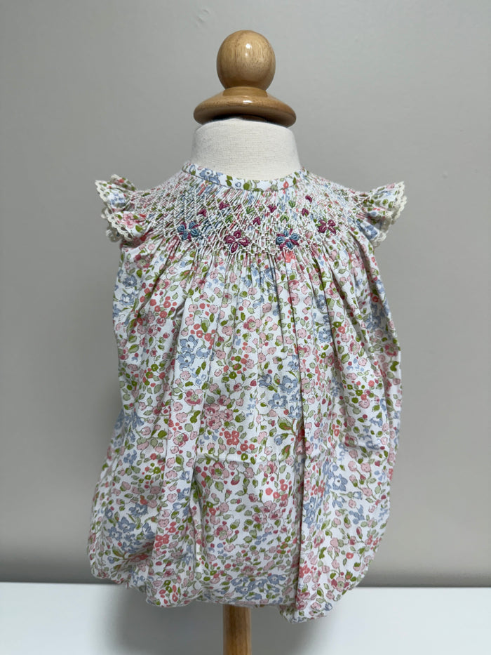 Smock Romper Bolillo Aletas