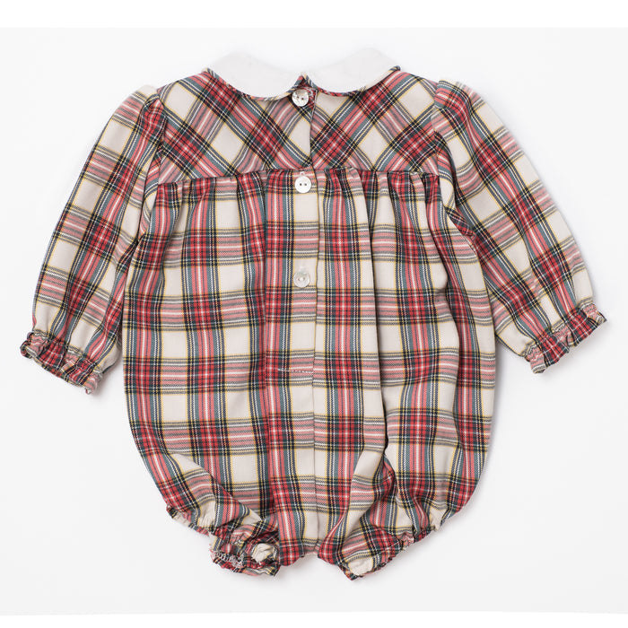 Smock Romper 'Tartan Classic'