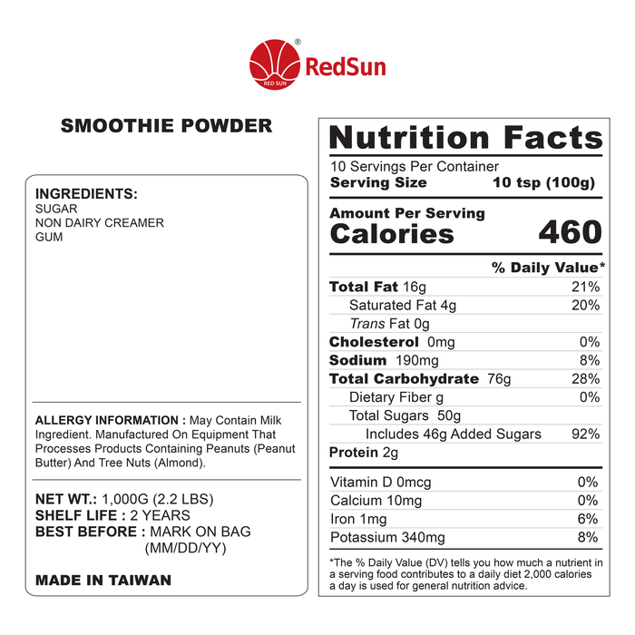 Smoothie Mix Powder 2.2LBS (Bag)
