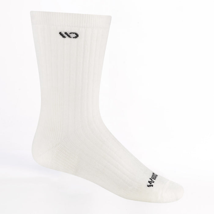 Solid Cushioned Micro Crew Socks - Image 4