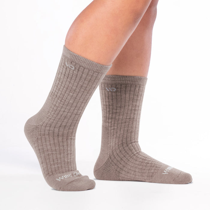 Solid Cushioned Micro Crew Socks - Image 7