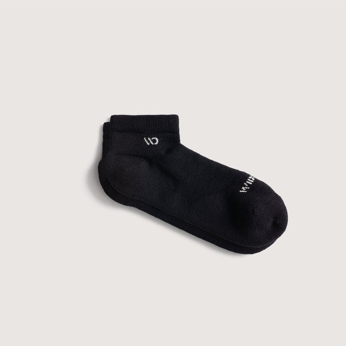 Solid Cushioned No Show Socks - Image 4
