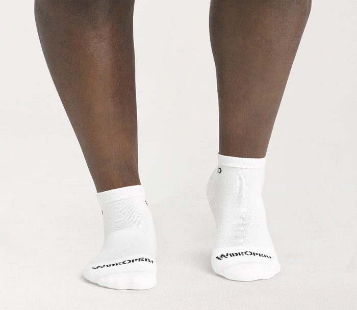 Solid Cushioned No Show Socks - Image 7