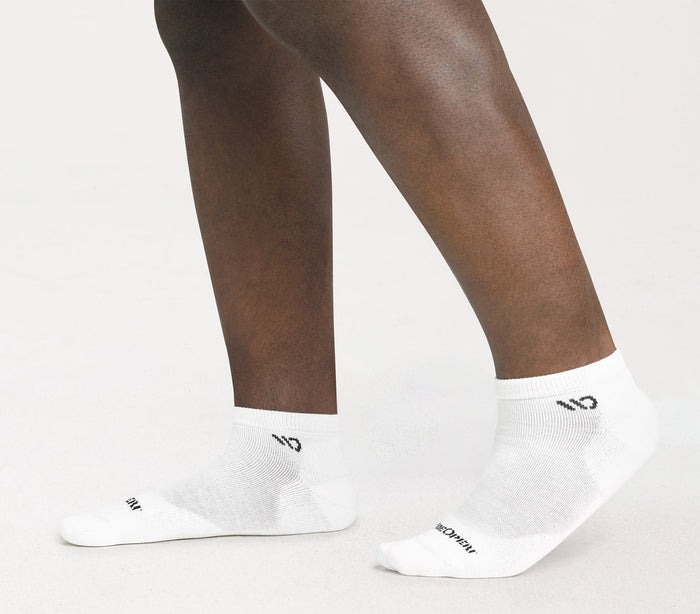 Solid Cushioned No Show Socks - Image 8
