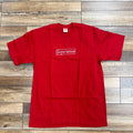 Supreme KAWS Chalk Logo Tee Red