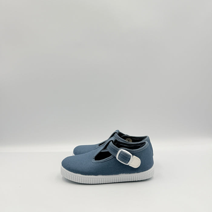 T- Strap 'Naia' Navy