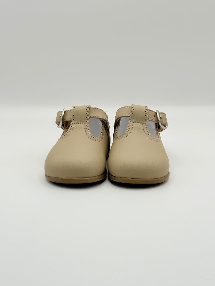 T Strap Nacar Beige