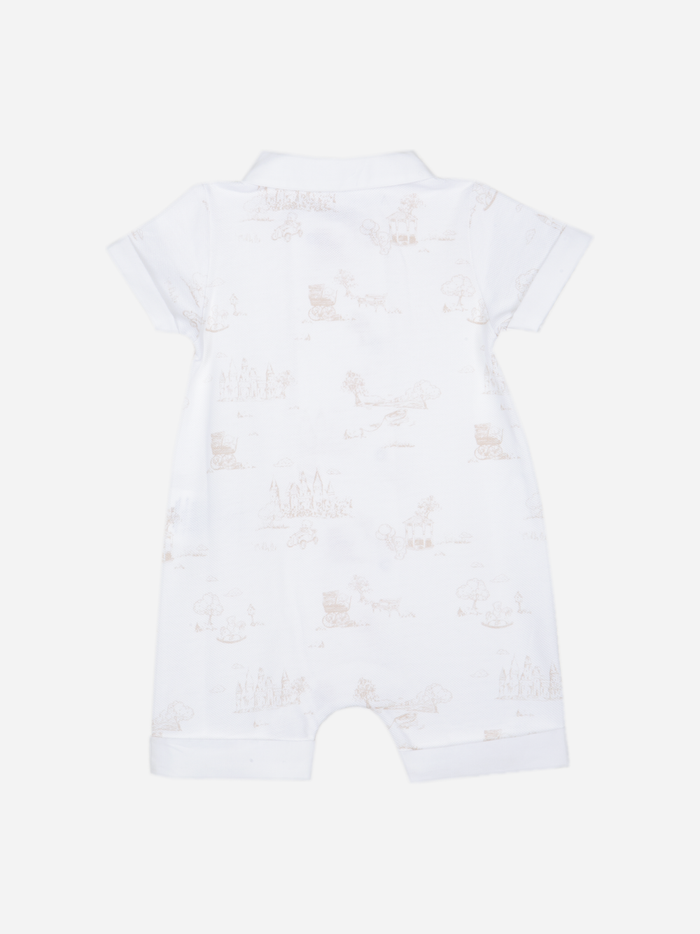 Toile Romper Beige