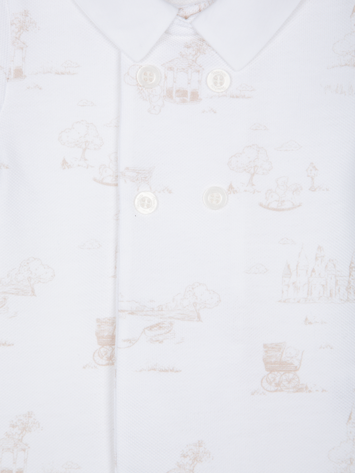 Toile Romper Beige