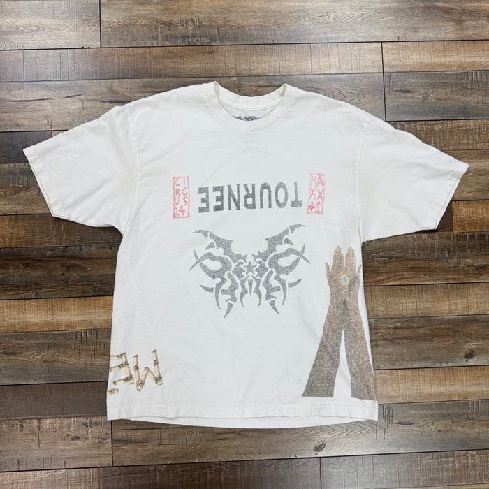 Travis Scott Utopia MetLife White Tournee Tee White
