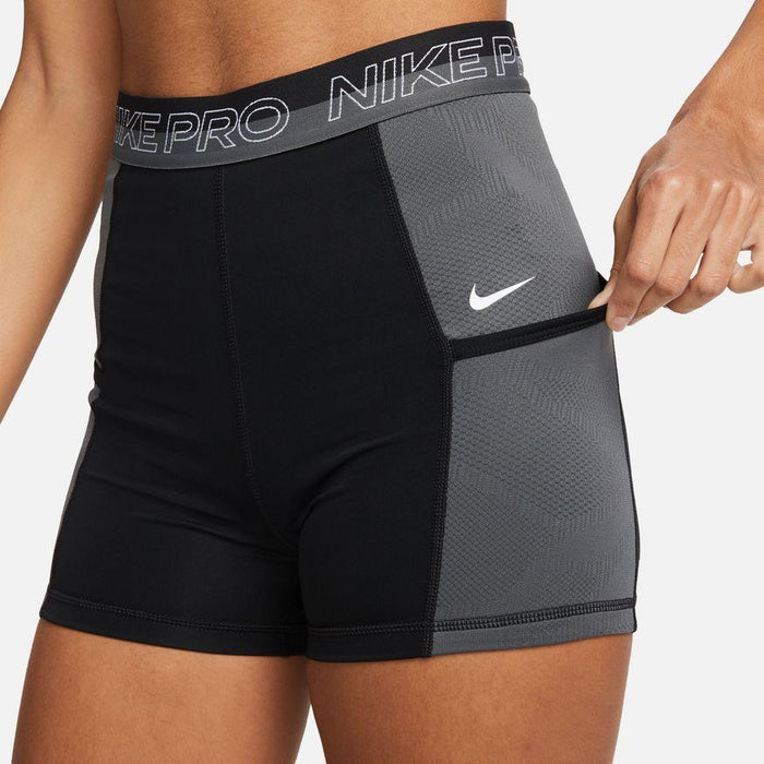 Women's Nike Pro High-Waisted 3" Shorts with Pockets