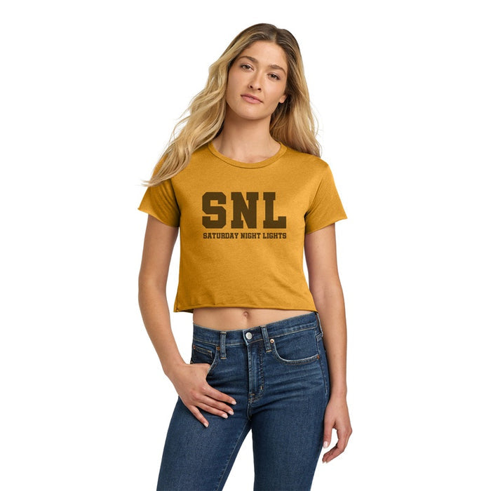 Women's SNL Timeless Festival Cali Crop Short-Sleeve Tee